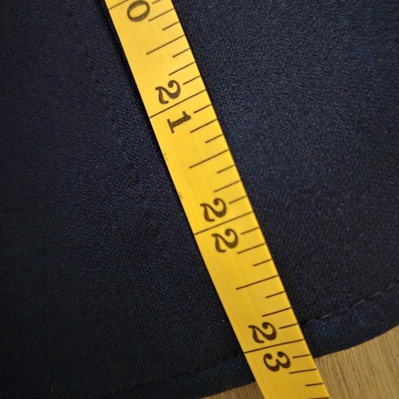 Kasper Navy dress with blazer. Dress size 8 and blazer size 10 - Picture 16 of 16